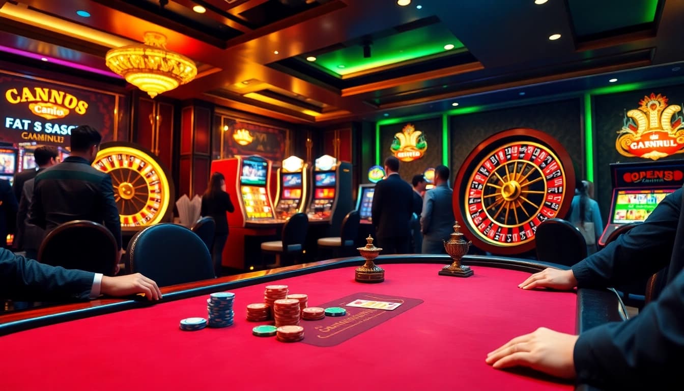 Experience the excitement of trang chủ OPEN88 with vibrant casino games and thrilling gambling action.