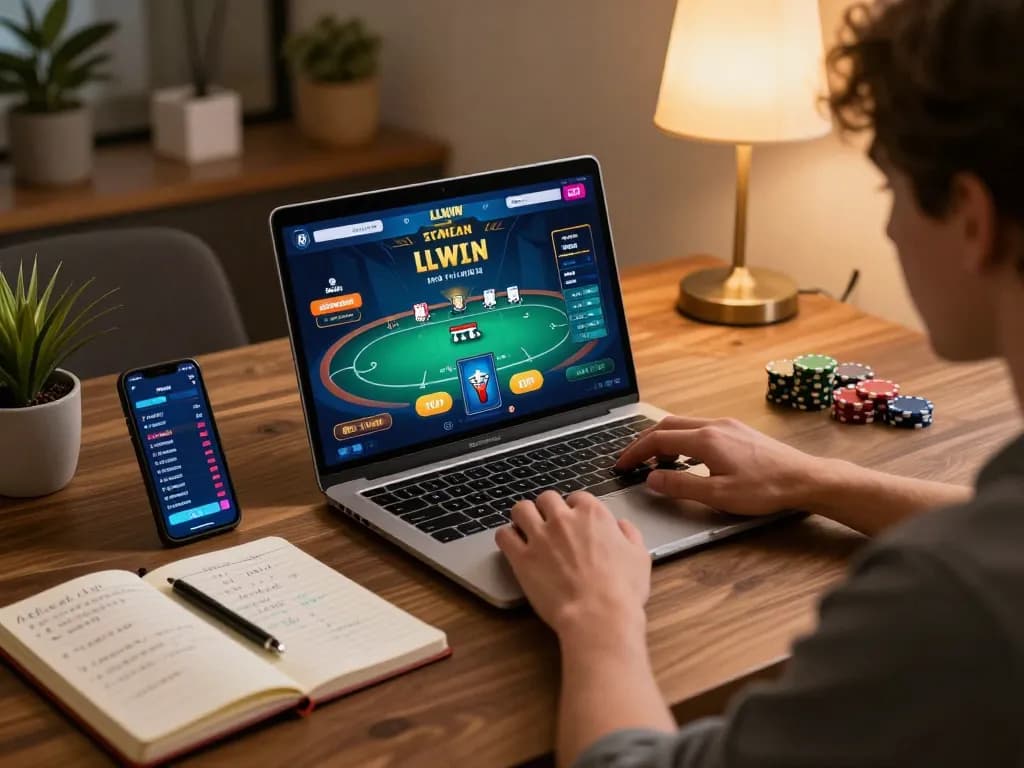 Engaging online gaming experience at LLWIN with poker and betting strategies.