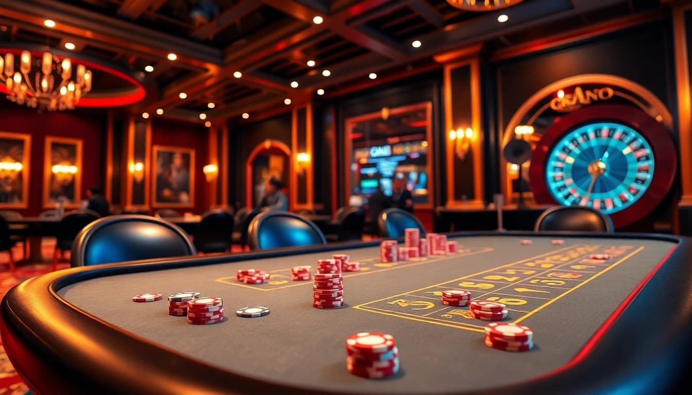 Experience the excitement of Live Casino 69VN with professional dealers and vibrant gaming tables.