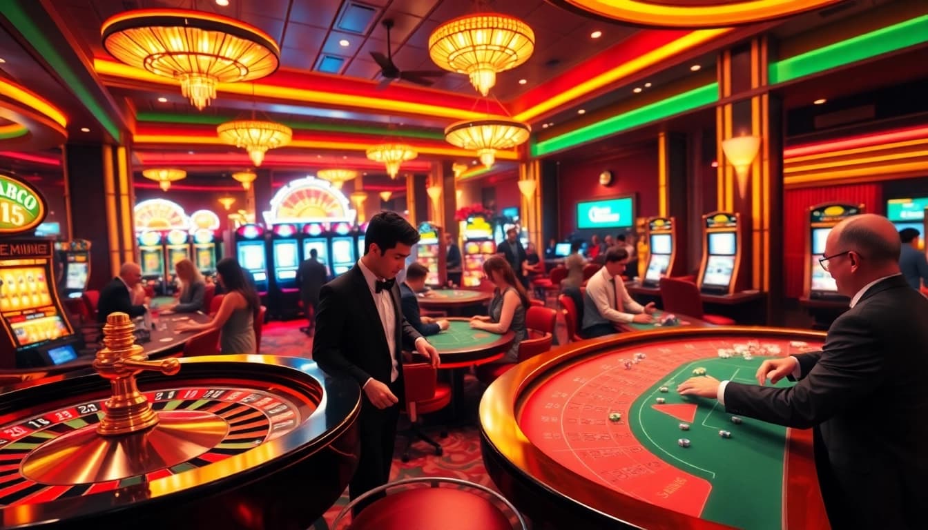 Experience thrilling gameplay at https://mm88.moe/ featuring vibrant casino tables and dynamic player interactions.