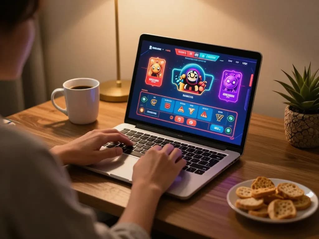 Engaging online gaming scene featuring lc88 for a strategic entertainment experience