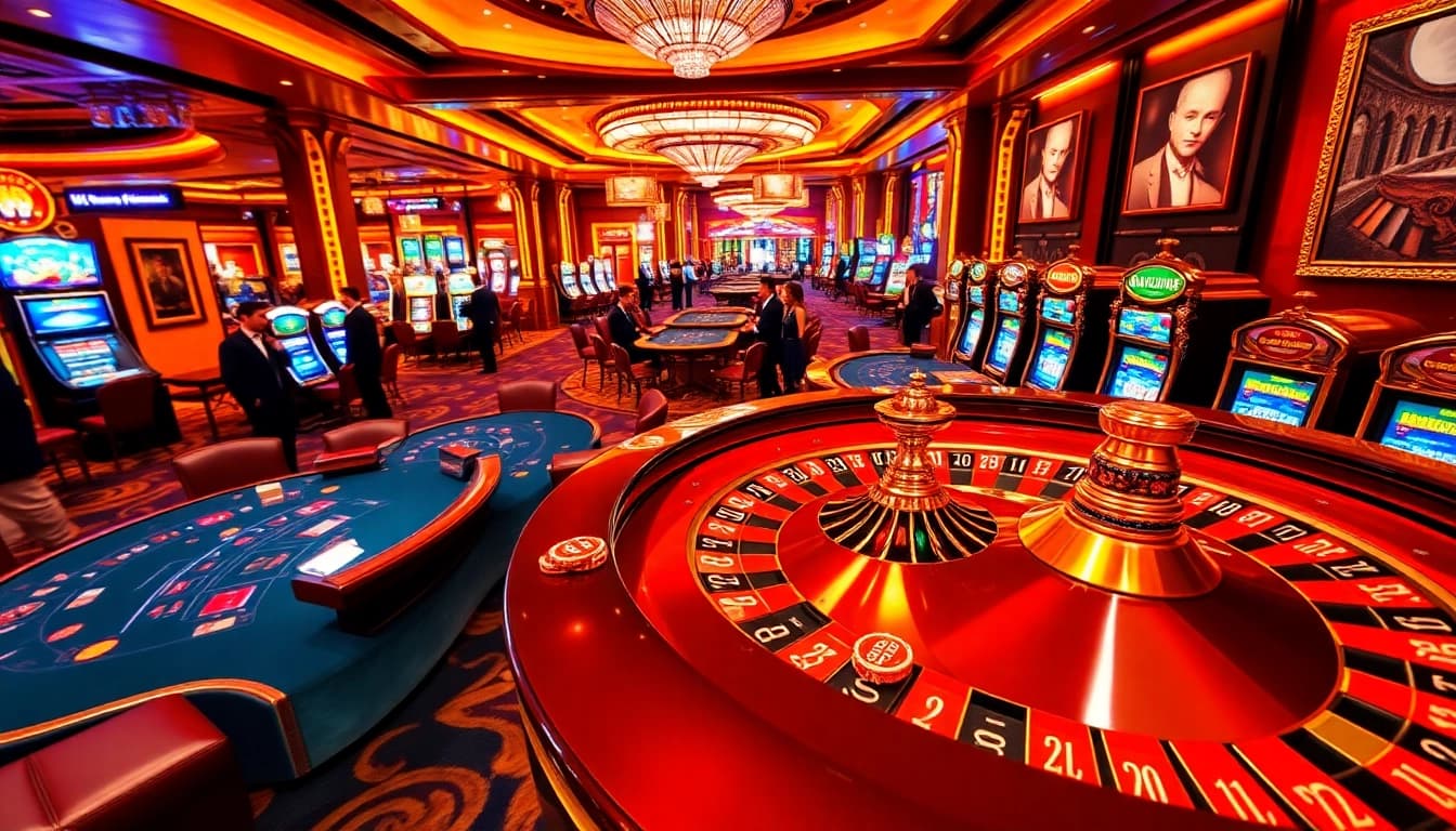Engaged players at SUN CITY 888's vibrant casino tables enjoying an exhilarating game experience.