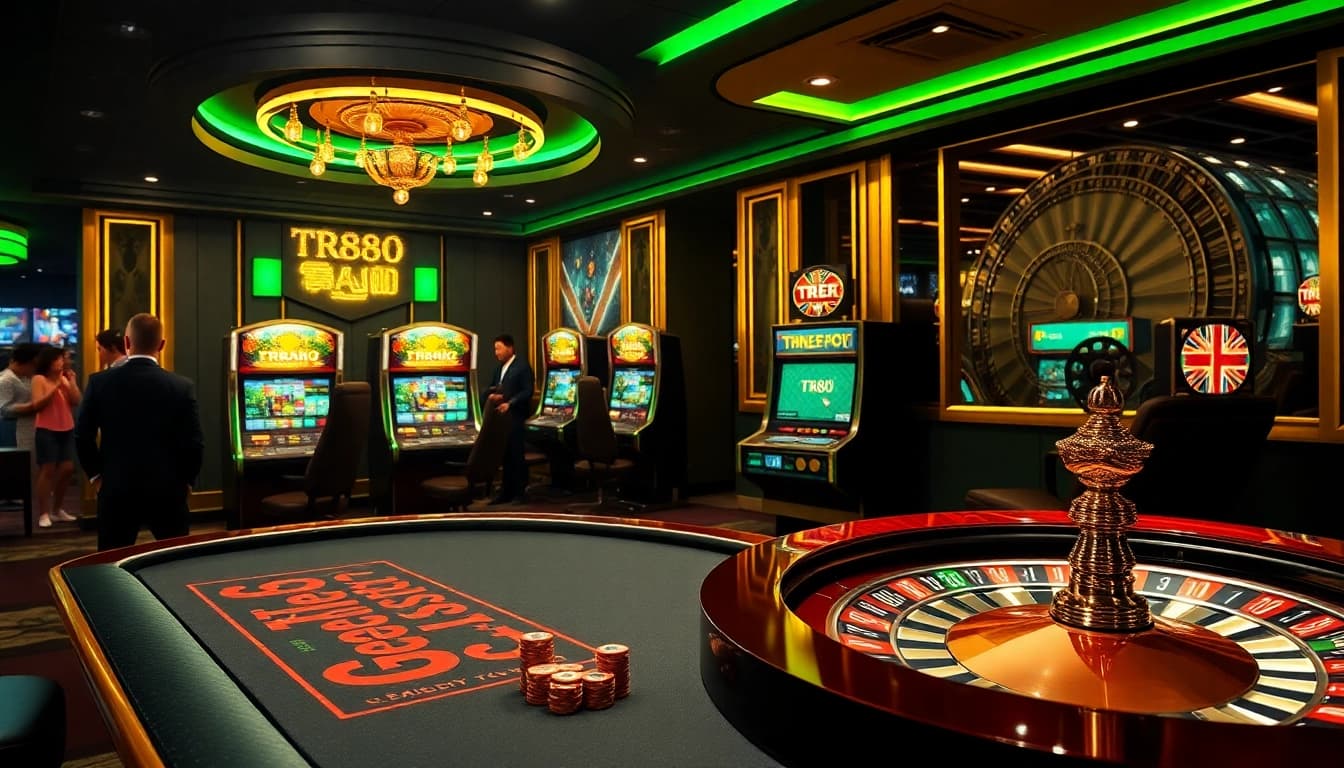 Experience excitement at TR88's luxurious online casino with vibrant games and thrilling atmosphere.