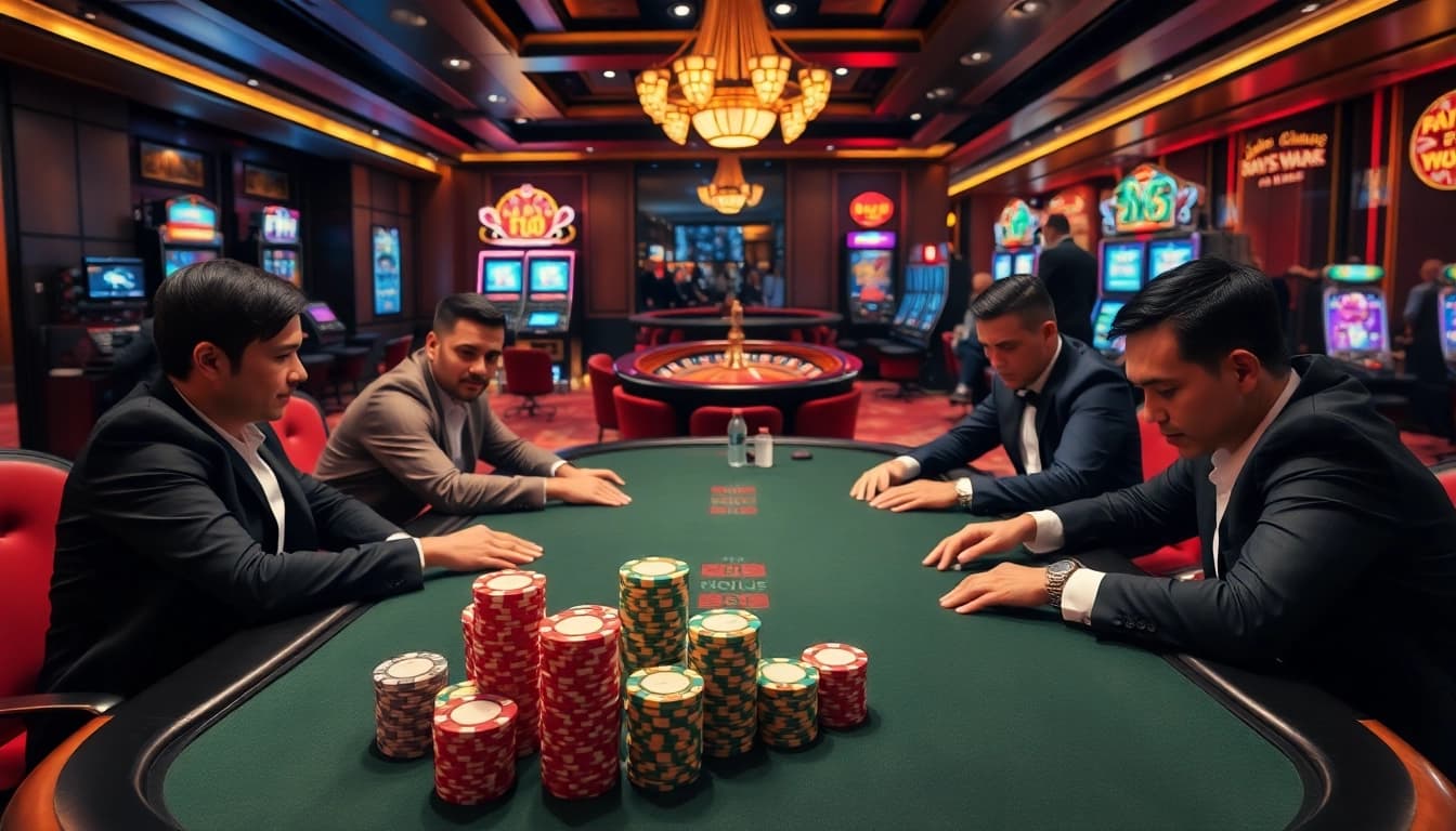 Experience thrilling moments at https://kim88.center/ with high-stakes poker and vibrant casino action.