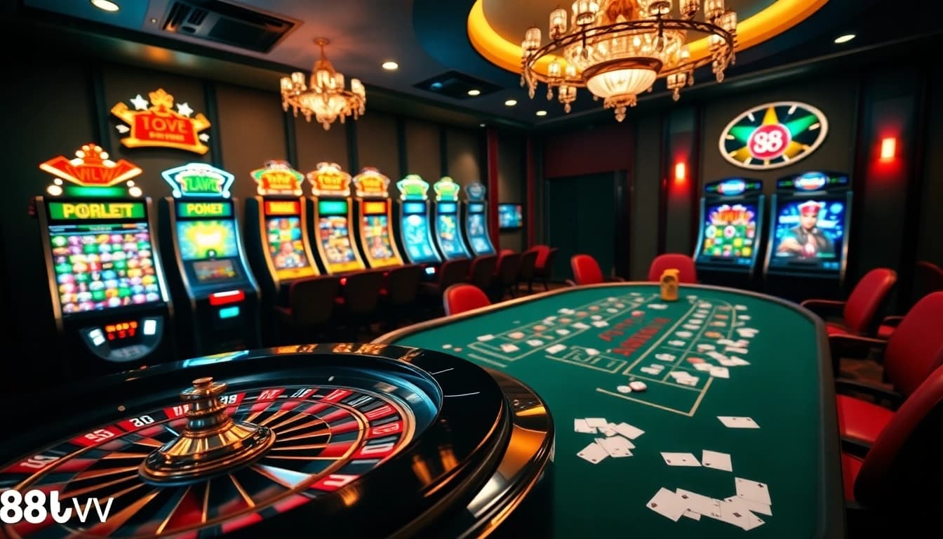 Experience thrilling online gambling at https://88vv.help/ with dynamic casino games like poker and roulette.