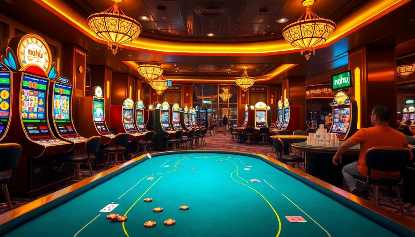 Nohu's premier online slot gaming experience with vibrant slot machines and exciting gameplay.