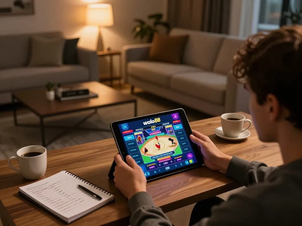 Dynamic engagement on wala88 platform during online chicken betting in a cozy home setup