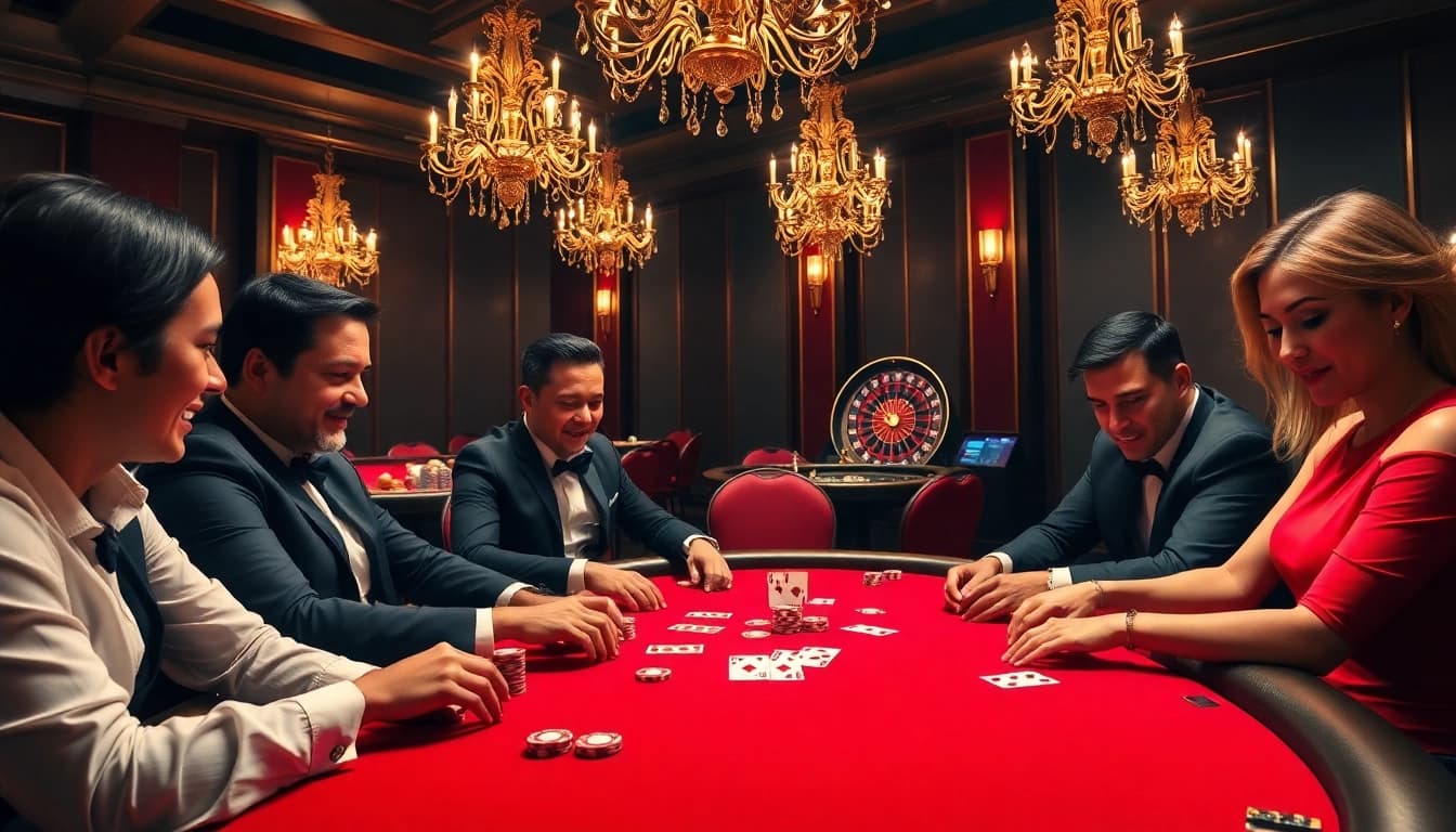 Experience thrilling poker action at https://789pa.in.net/ in a luxurious casino atmosphere.