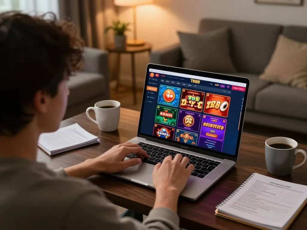 Engaging online gaming experience with TR88 platform featuring poker and slots