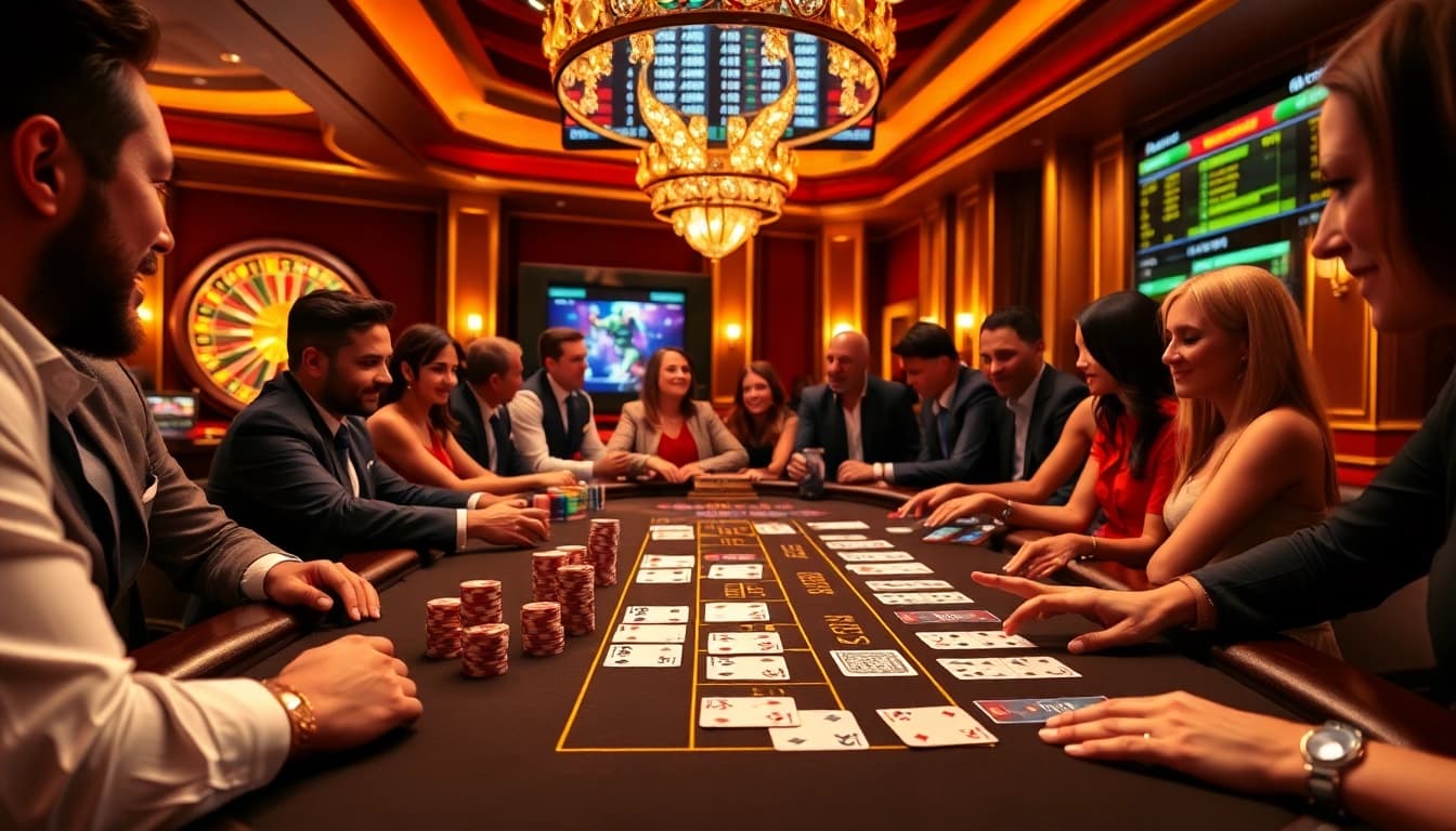 Experience the thrill of gambling at Twin68 with vibrant tables and exciting gameplay.