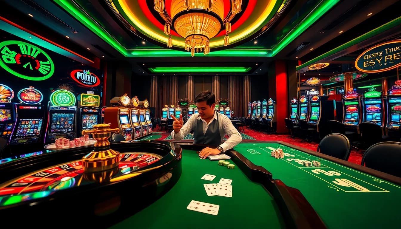Experience the thrill of gambling at https://rr9988.net/ with vibrant casino tables and engaging games.