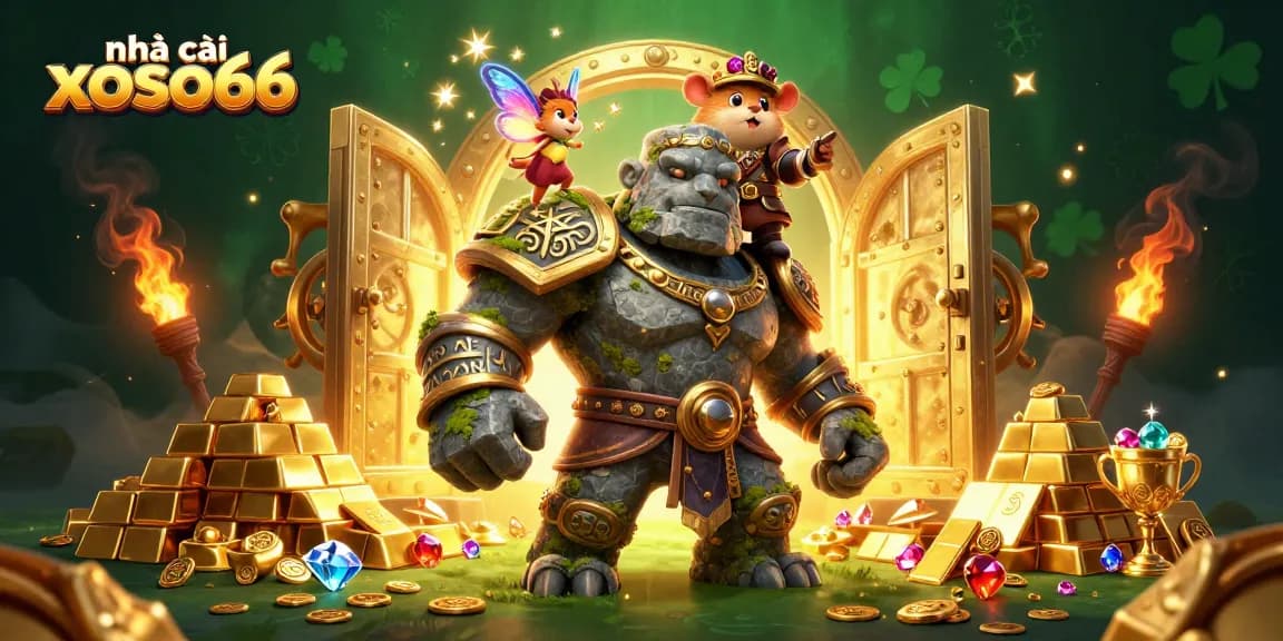 Play thrilling games at nhà cái xoso66 with magical characters and lush treasure.