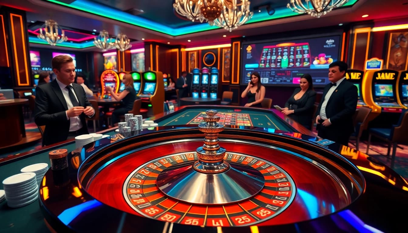 Experience the excitement of gambling at https://nk88.rocks/ with thrilling roulette and vibrant casino atmosphere.
