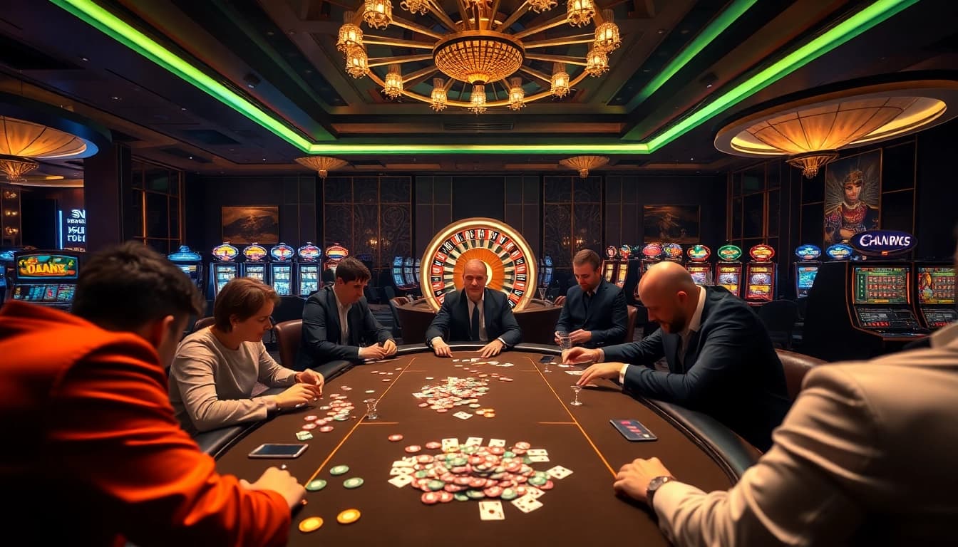 Experience the excitement of high-stakes poker and vibrant slot machines at https://nk88bet.org/ casino.