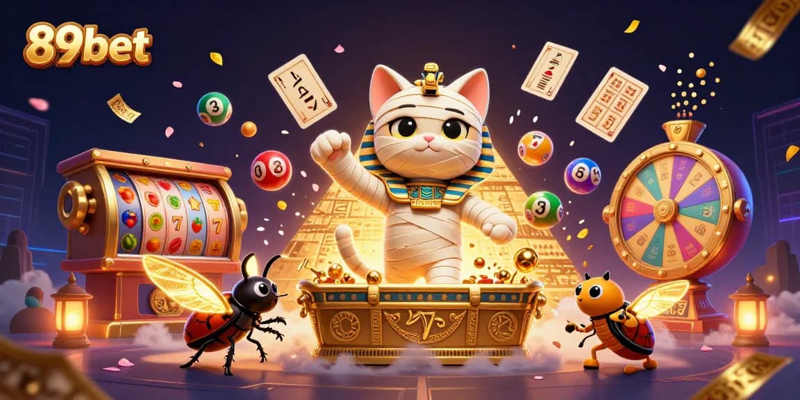 Play and win exciting games at 89bet with vibrant casino elements and a thrilling atmosphere!