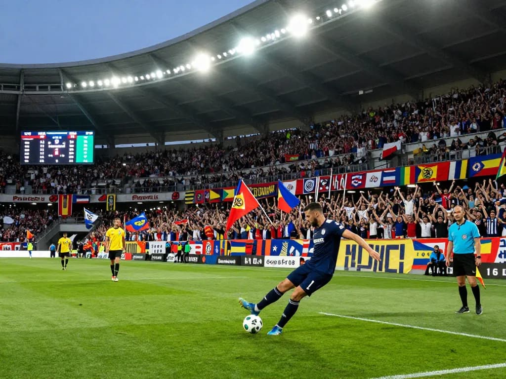 Exciting soccer tips highlight from an electrifying stadium match.
