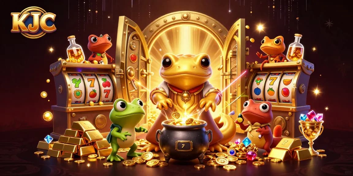 KJC offers a vibrant casino experience with golden salamander alchemist and rich treasures.