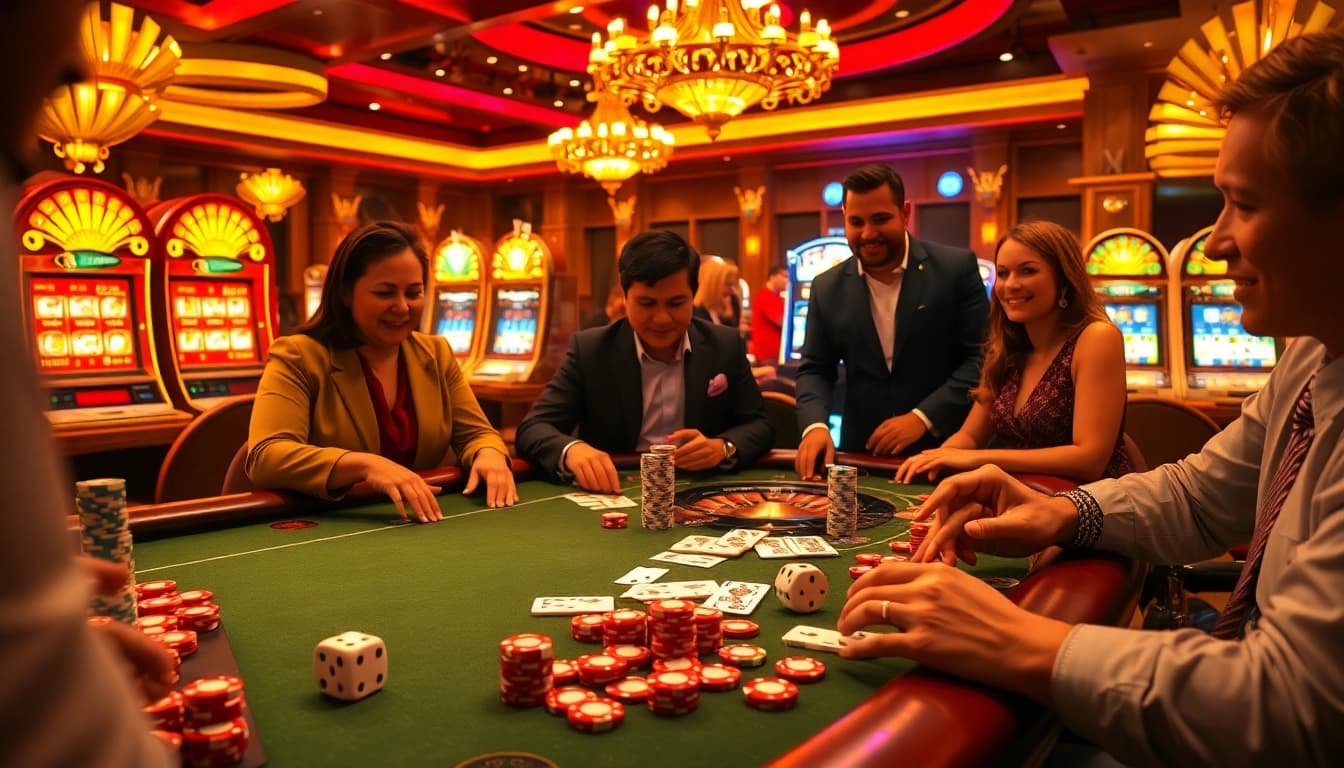 Experience thrilling gameplay at Haywin with vibrant casino elements and high-stakes excitement.