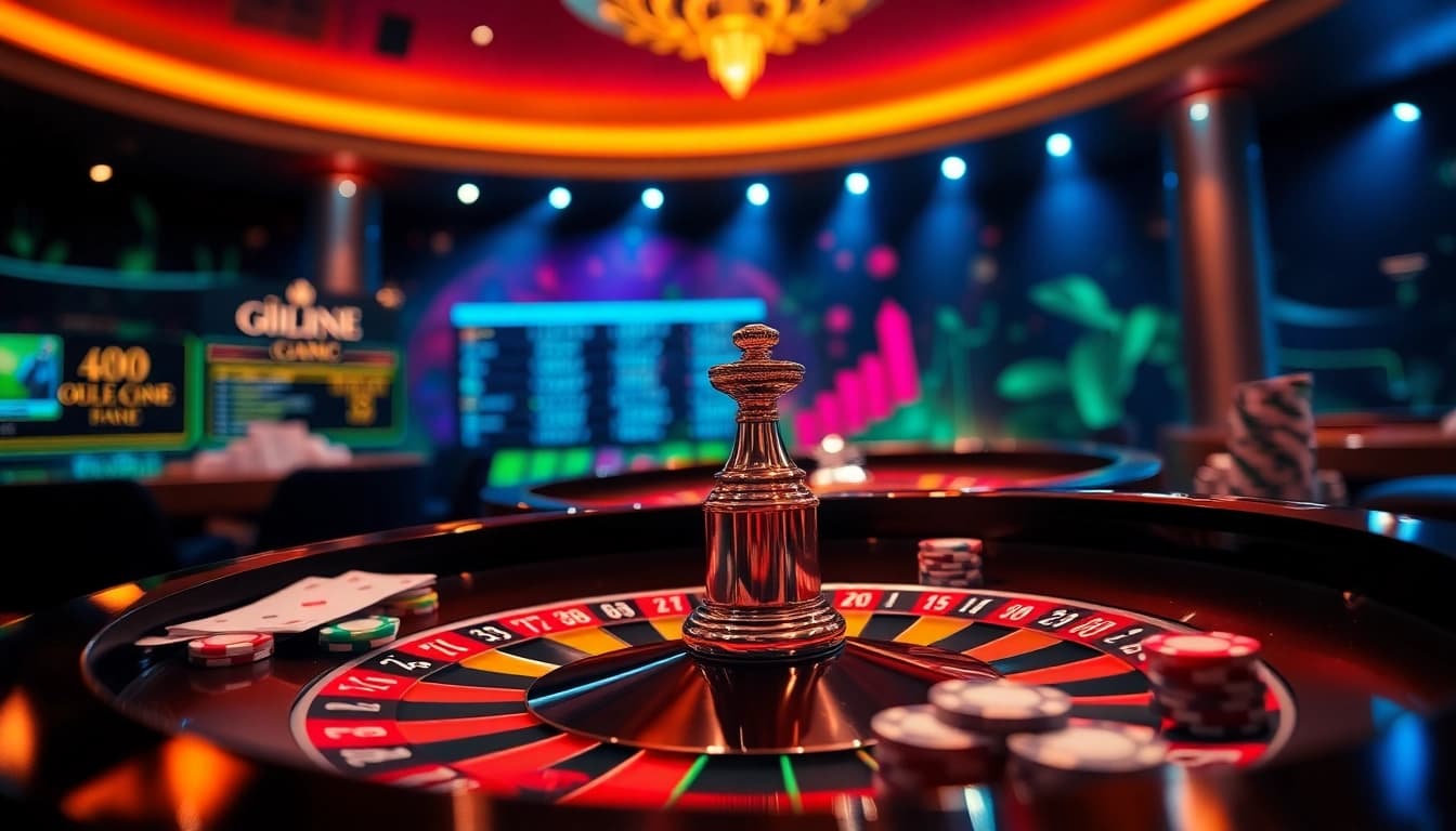 A vibrant online gambling interface for lô đề online demonstrating betting excitement with colorful elements.