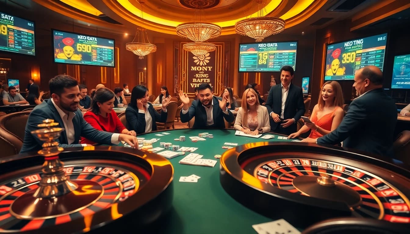 Place smart bets with kèo nhà cái while enjoying the thrill of a vibrant casino atmosphere.