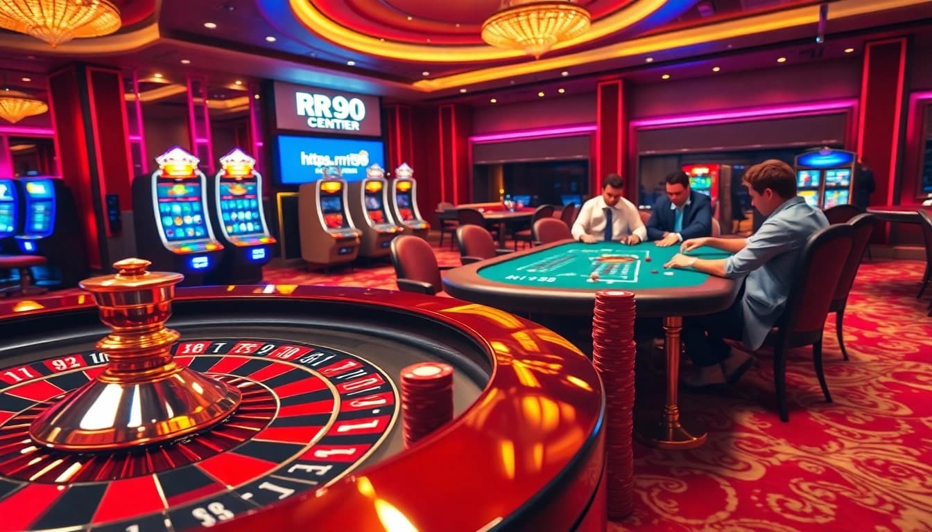 Experience elite gameplay at https://rr99.center/, featuring vibrant casino tables and engaging gaming moments.