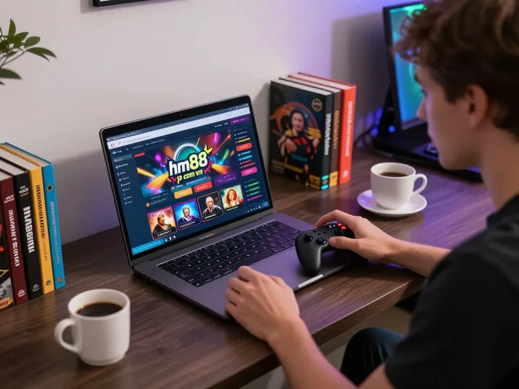 Engaging online gaming moment at hm88 com vn, showcasing vibrant casino interface.
