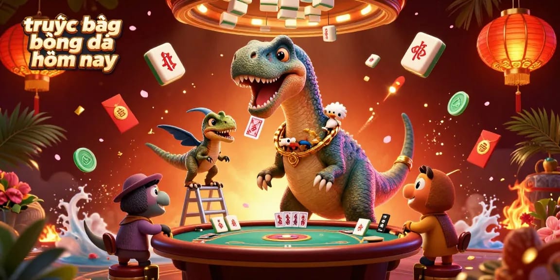 Engage with trực tiếp bóng đá hôm nay for thrilling live sports experiences, featuring unique animated characters and casino elements.