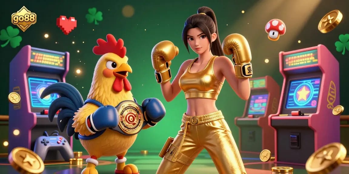 Engage with go88 in a vibrant casino scene featuring dynamic game elements and electrifying visuals.