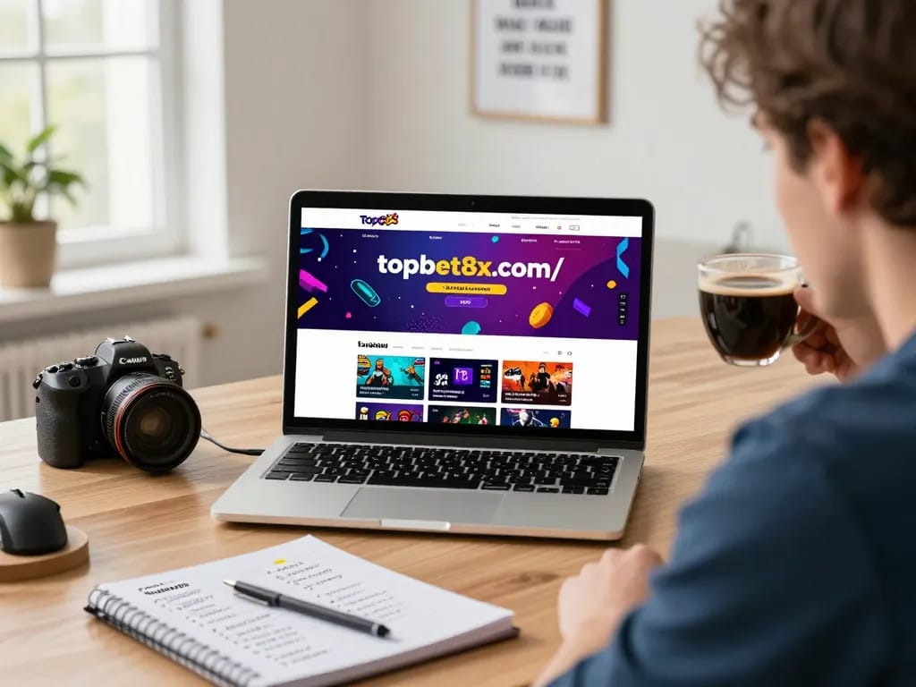 Engaging betting scene at https://topbet8x.com/ showing a user analyzing odds.