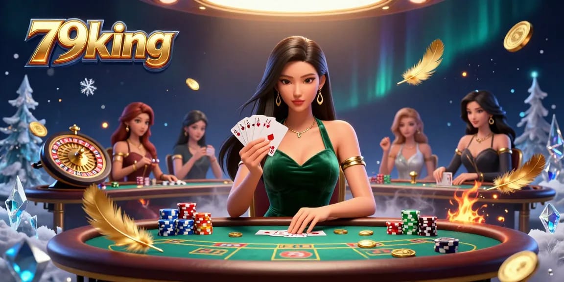 Win big at 79king casino with stunning poker visuals and vibrant gameplay elements.