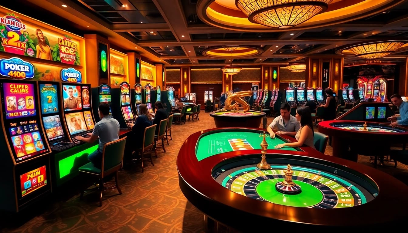 Experience the thrill of winning at LuckyWin's luxurious casino games and slot machines.