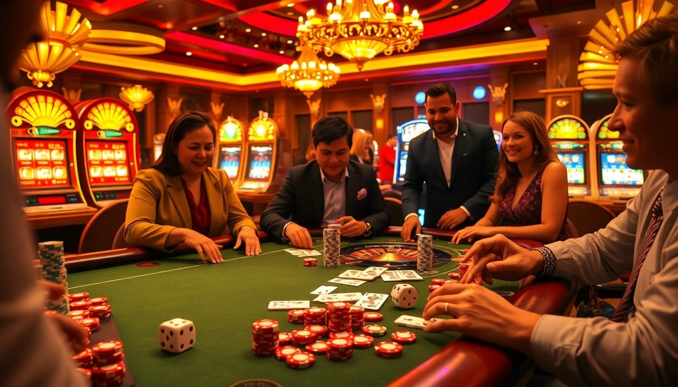 Experience thrilling gameplay at Haywin with vibrant casino elements and high-stakes excitement.