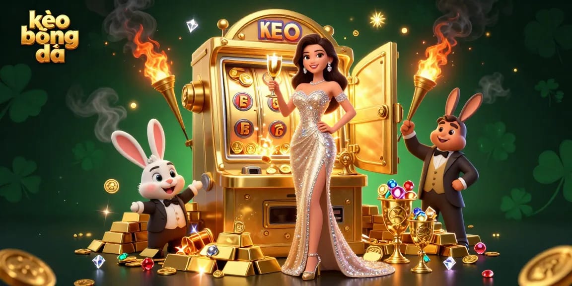 Visualize your winning strategies in kèo bóng đá with an elegant 3D scene of celebration.