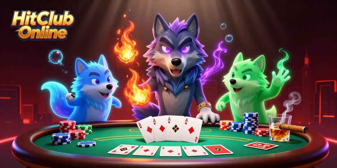 Win big at HitClub Online with immersive poker gameplay and dynamic casino atmosphere.