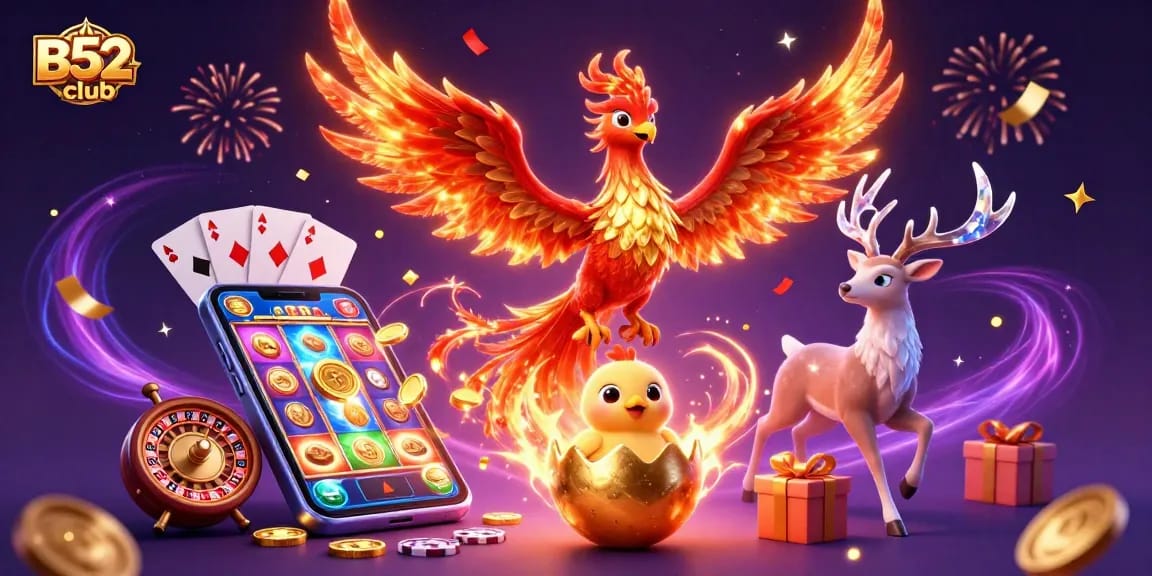 B52club engages players with thrilling games and jackpots in a vibrant casino scene.