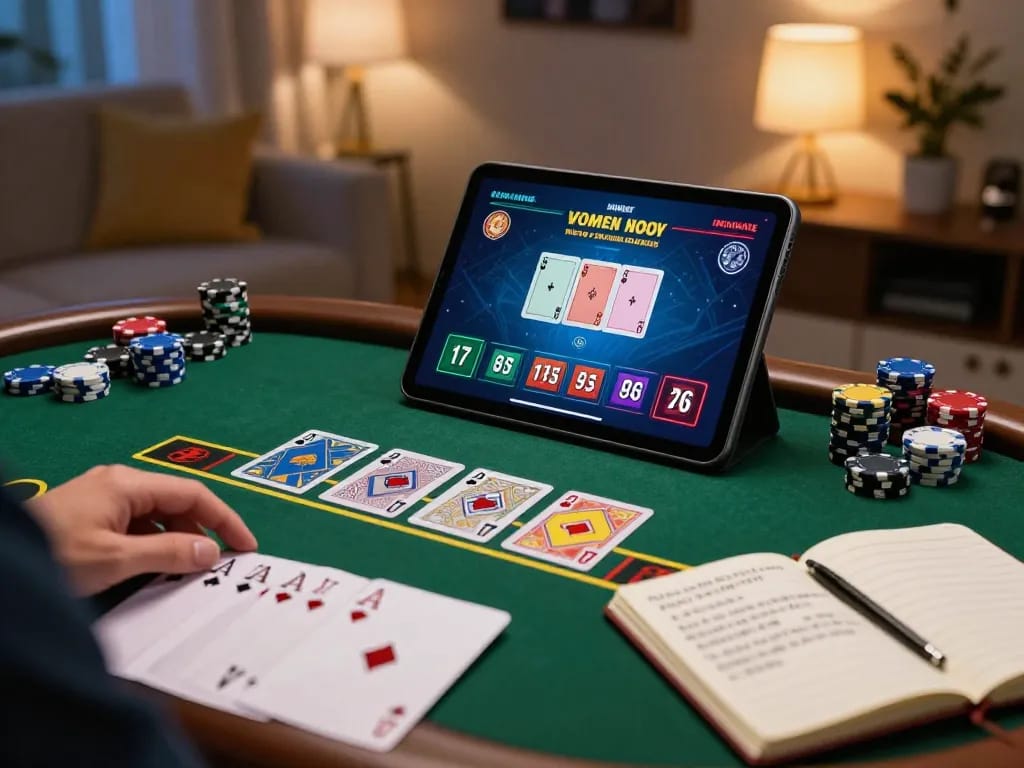 Experience New88 live dealer blackjack gameplay from home in an inviting setting