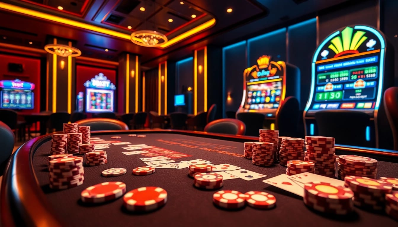 8KBET offers an immersive casino experience with engaging slot machines and vibrant poker gameplay.