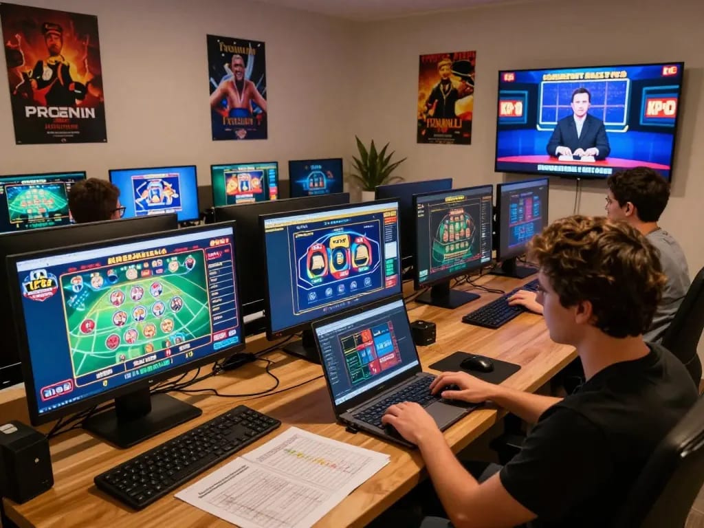Engage in exciting online gameplay at KP88 with live dealer and interactive casino interface