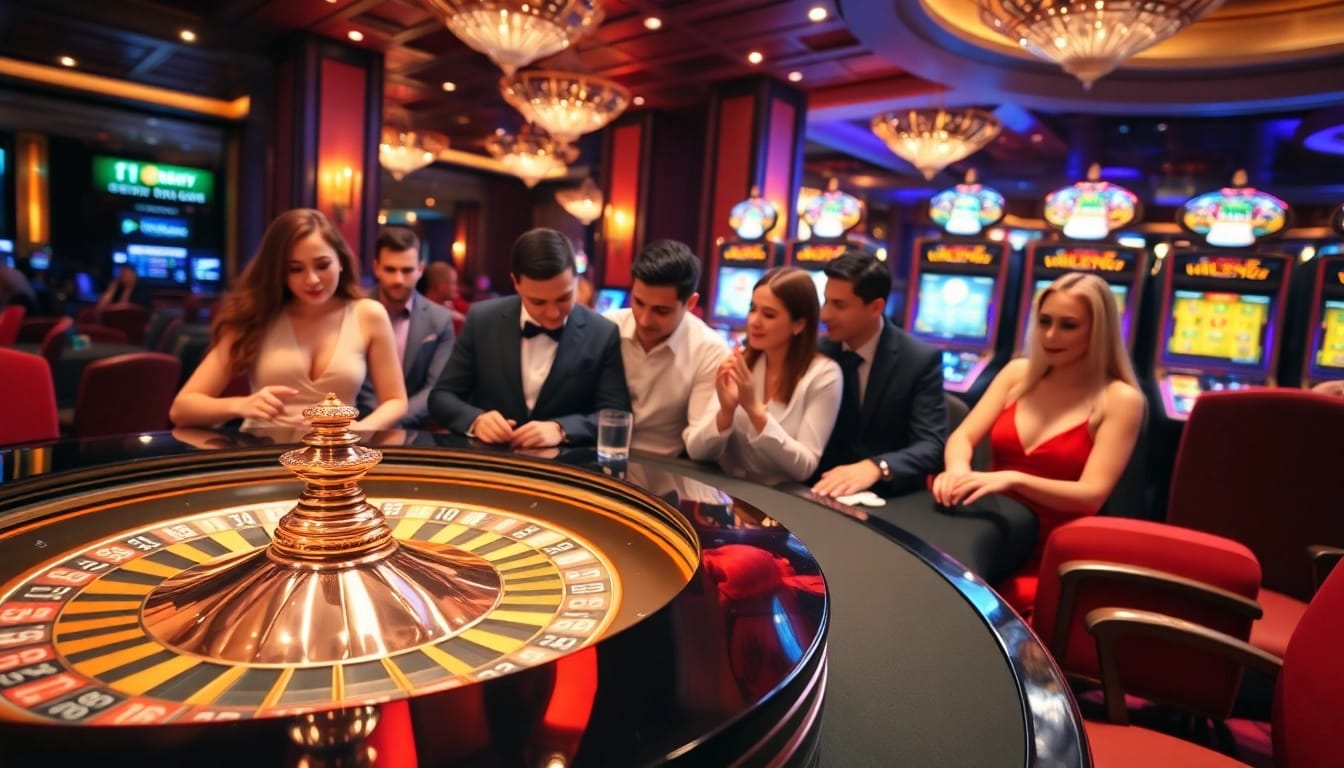 Experience thrilling gameplay at https://hello88app.com/ with an exciting roulette table ambiance.