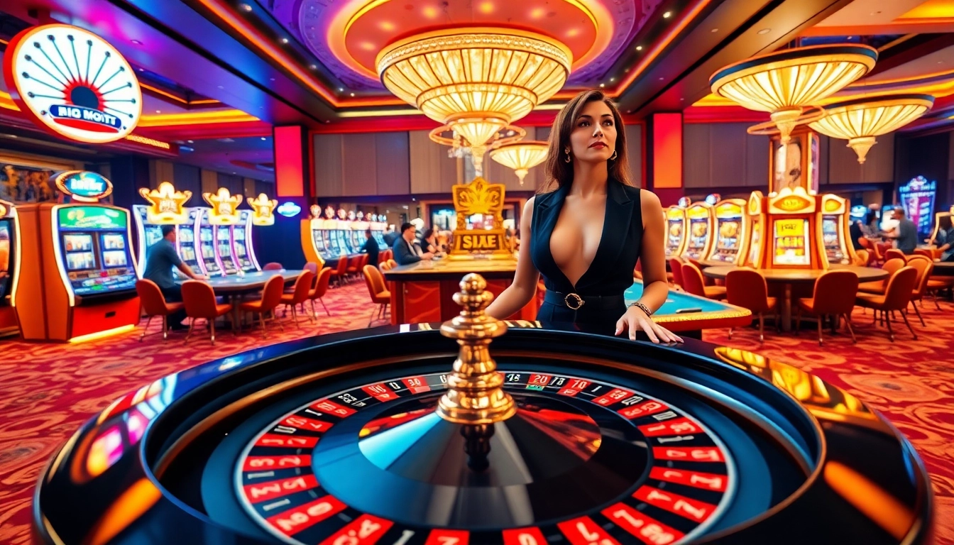 Experience the thrill of casino gaming at https://tt88a.uk.com/ with players enjoying vibrant roulette and poker tables.