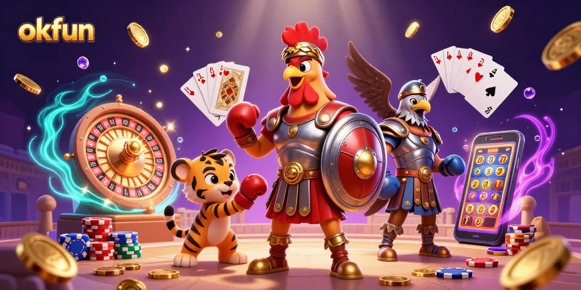 Experience thrilling wins and enjoy exciting games at okfun's vibrant casino scene.