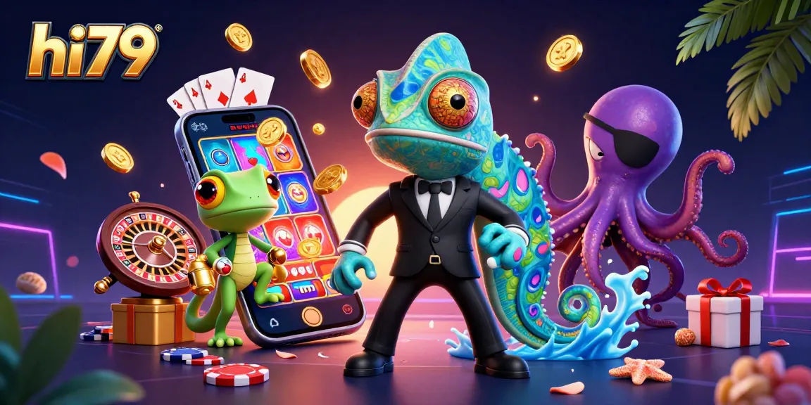 Experience thrilling slot action at hi79 with vibrant games and dynamic casino elements