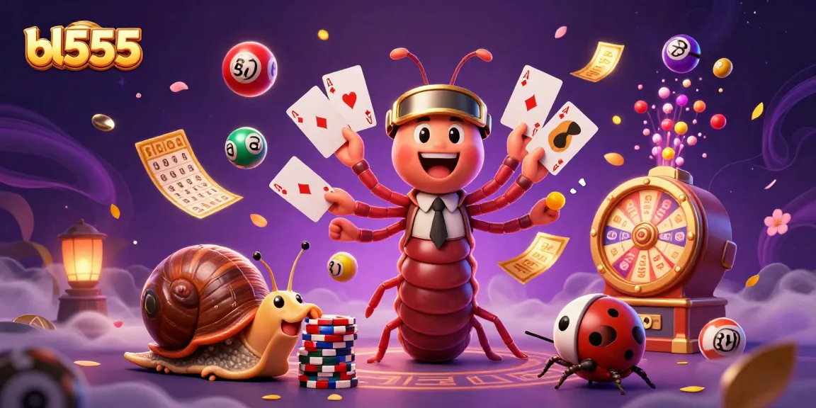 Experience thrilling gameplay at bl555, featuring a vibrant casino atmosphere with unique characters.