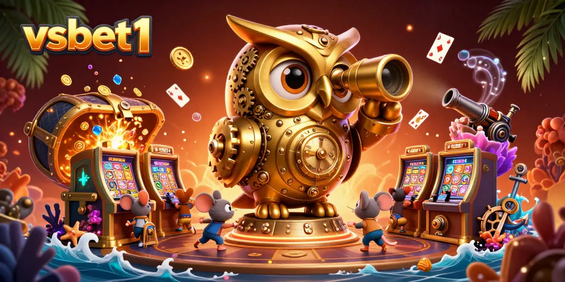 Experience the vibrant games at vsbet1 with dynamic scenes packed with golden treasures and colorful characters.