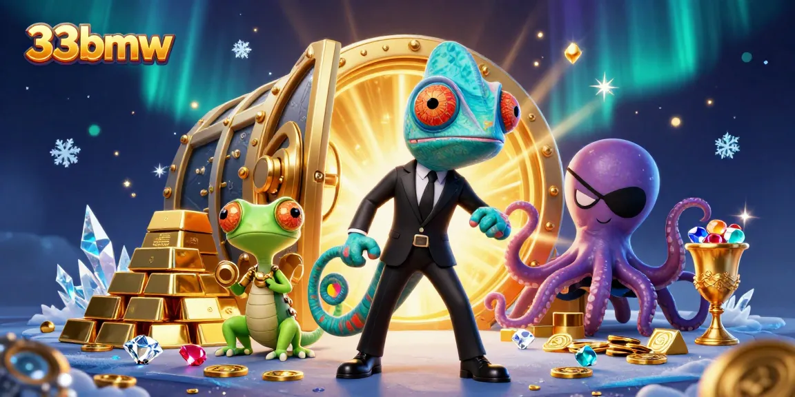 Experience thrilling wins at 33bmw with dynamic casino action featuring colorful characters and gold treasures.