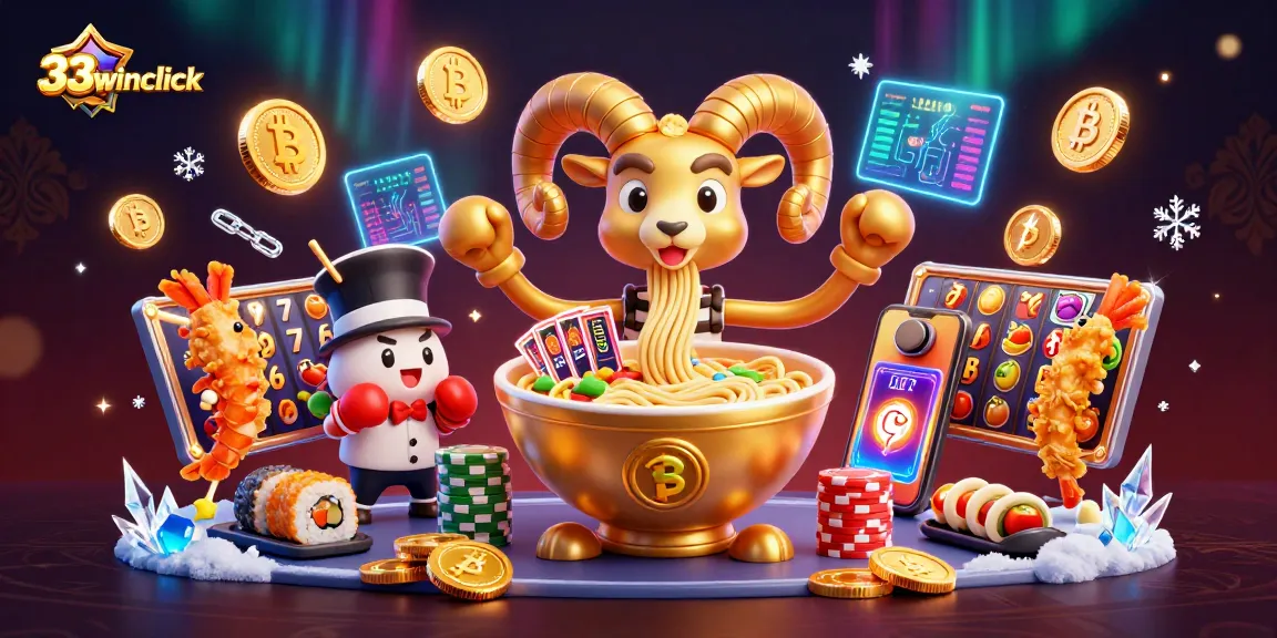 Experience the excitement at 33winclick with vibrant characters and dynamic casino elements.