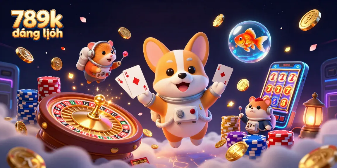 Join the excitement at 789k đăng nhập, where vibrant casino adventures await in a dazzling scene.