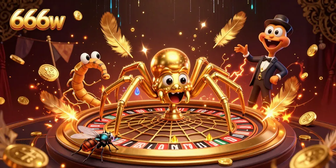 Experience thrilling gaming at 666w with a dynamic roulette scene featuring vibrant characters and rich details.