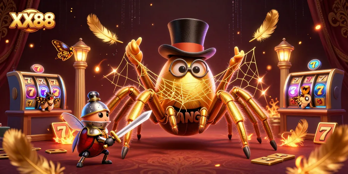 Engage with dynamic casino action featuring XX88 in a magical 3D scene of fortune and fun.