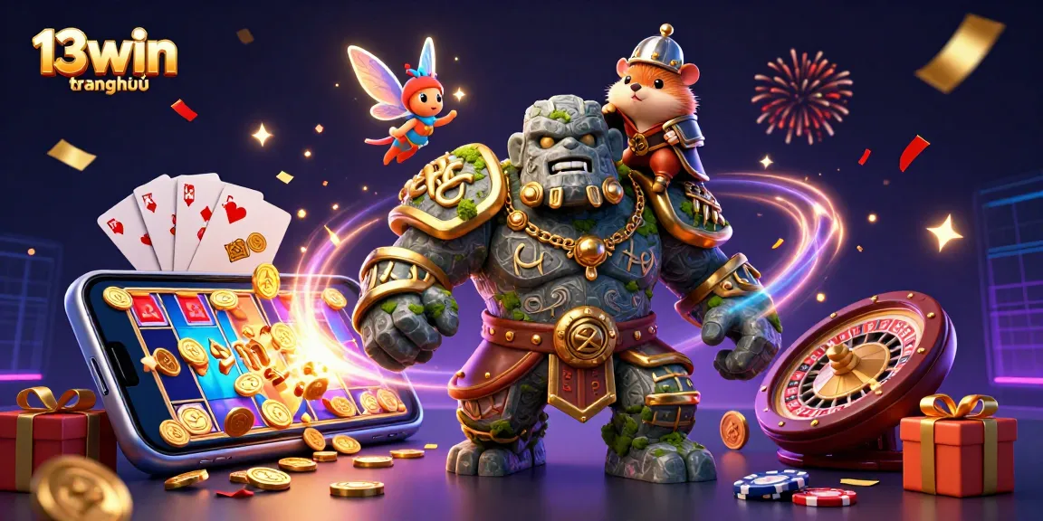 Experience winning thrills at 13win trang chủ with vibrant slot games and magical characters.